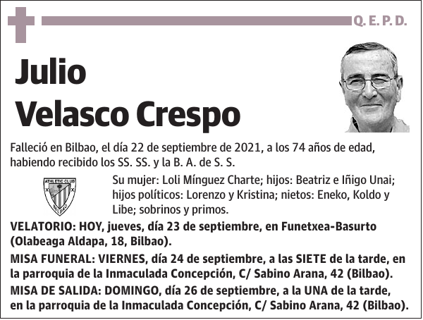 Julio Velasco Crespo