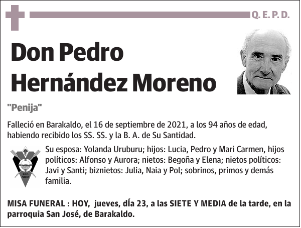 Pedro Hernández Moreno 'Penija'