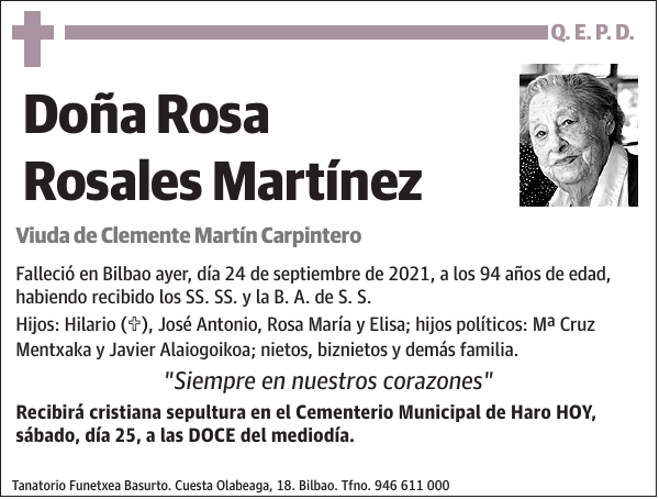 Rosa Rosales Martínez