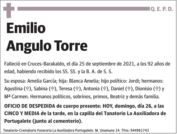 Emilio Angulo Torre