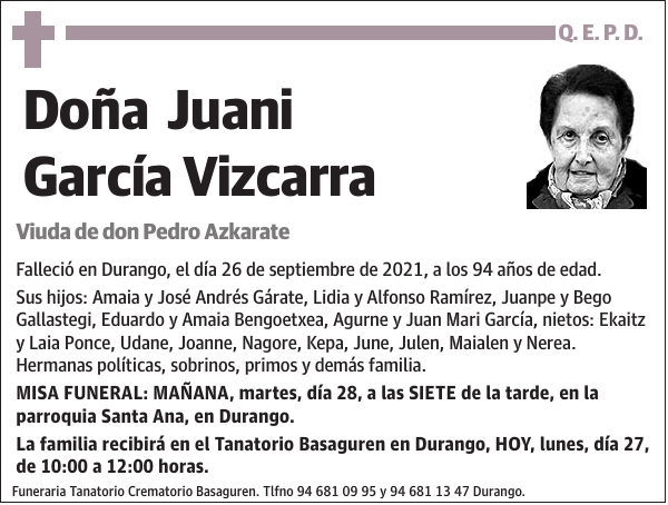 Juani García Vizcarra