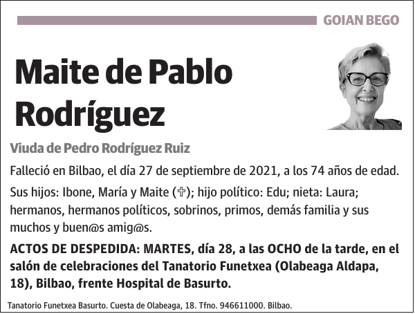 Maite de Pablo Rodríguez