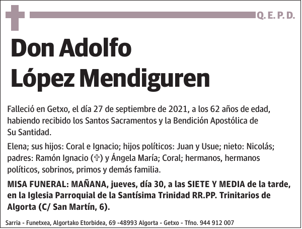 Adolfo López Mendiguren