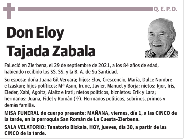 Eloy Tajada Zabala