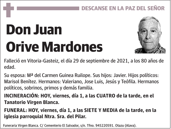 Juan Orive Mardones