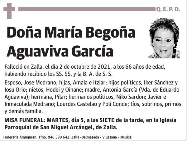 María Begoña Aguaviva García