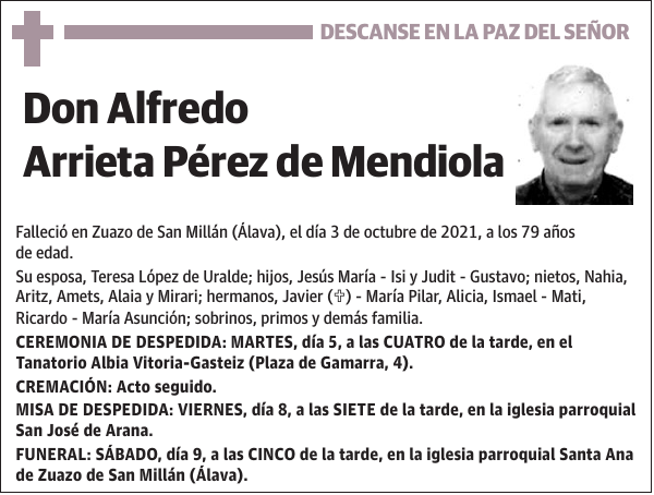 Alfredo Arrieta Pérez de Mendiola