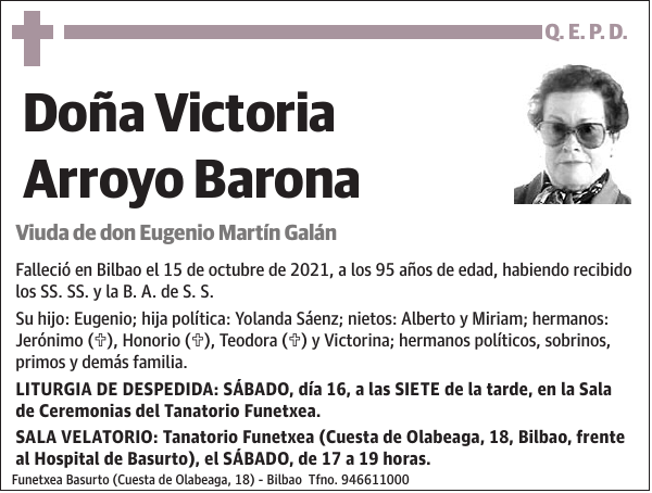 Victoria Arroyo Barona