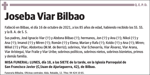 Joseba Viar Bilbao