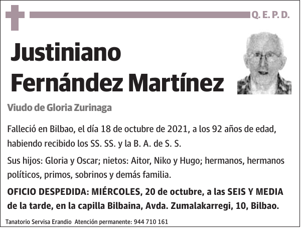 Justiniano Fernández Martínez