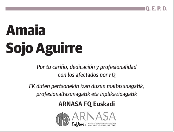 Amaia Sojo Aguirre