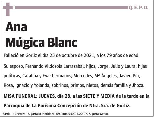 Ana Múgica Blanc