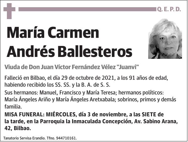 María Carmen Andrés Ballesteros