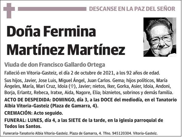 Fermina Martínez Martínez