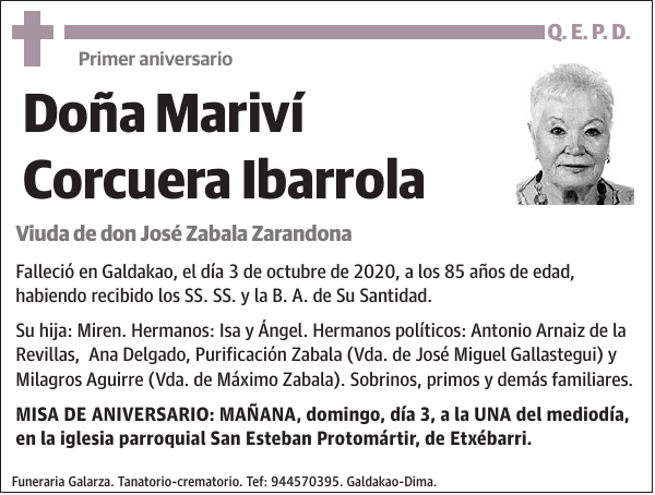 Mariví Corcuera Ibarrola