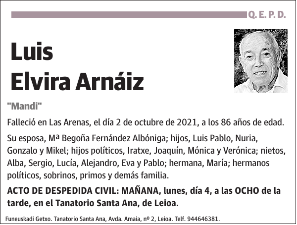 Luis Elvira Arnáiz