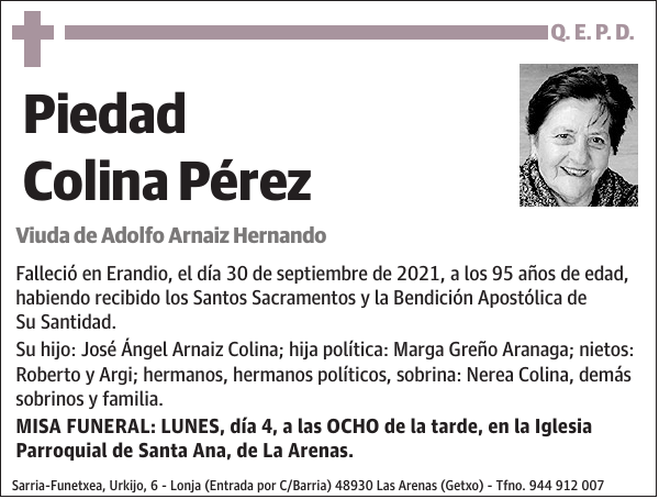 Piedad Colina Pérez