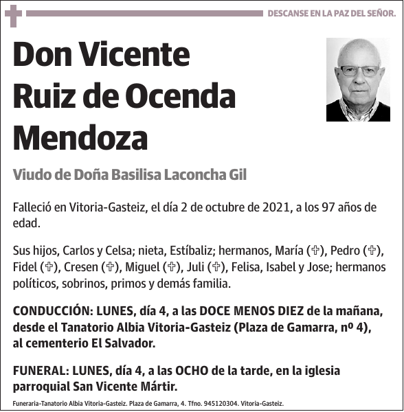 Vicente Ruiz de Ocenda Mendoza