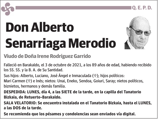 Alberto Senarriaga Merodio