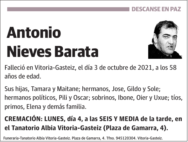 Antonio Nieves Barata