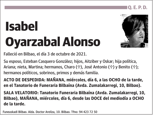 Isabel Oyarzabal Alonso