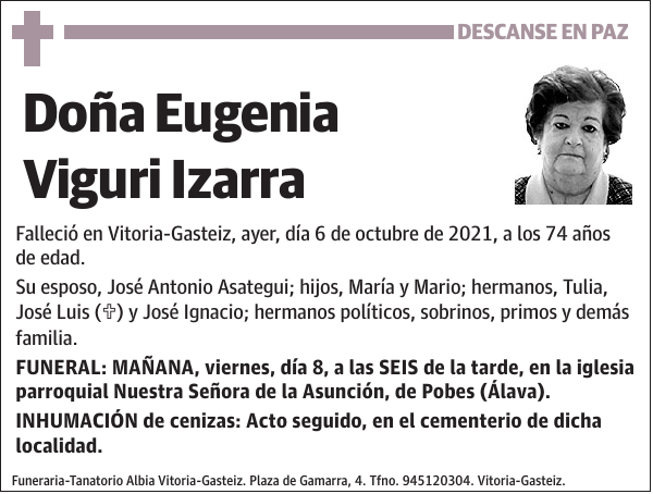 Eugenia Viguri Izarra