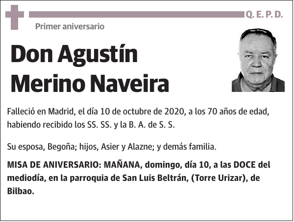 Agustín Merino Naveira