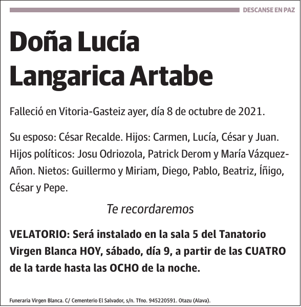 Lucía Langarica Artabe