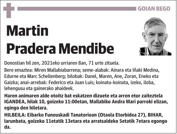 Martin Pradera Mendibe