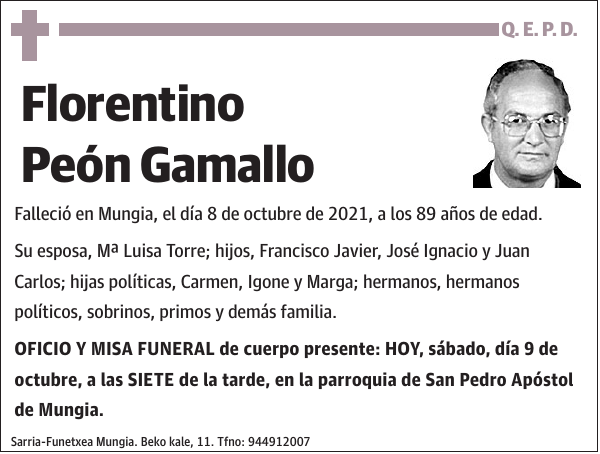 Florentino Peón Gamallo