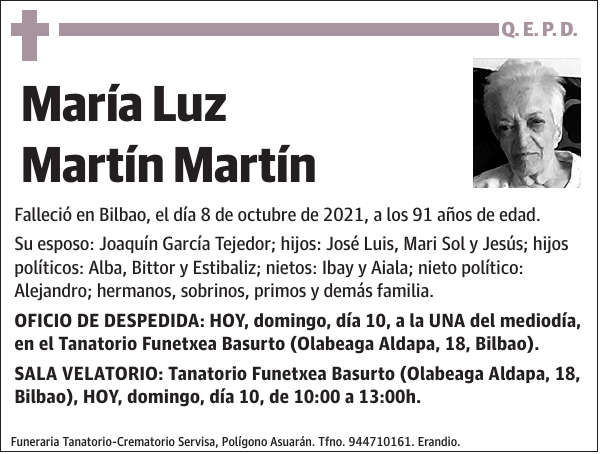 María Luz Martín Martín