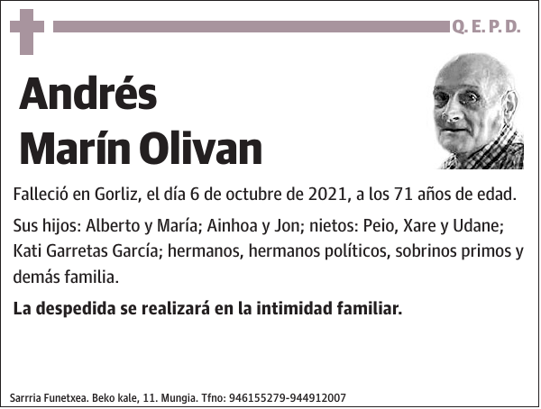 Andrés Marín Olivan