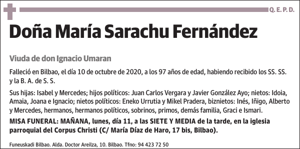 María Sarachu Fernández