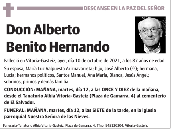 Alberto Benito Hernando