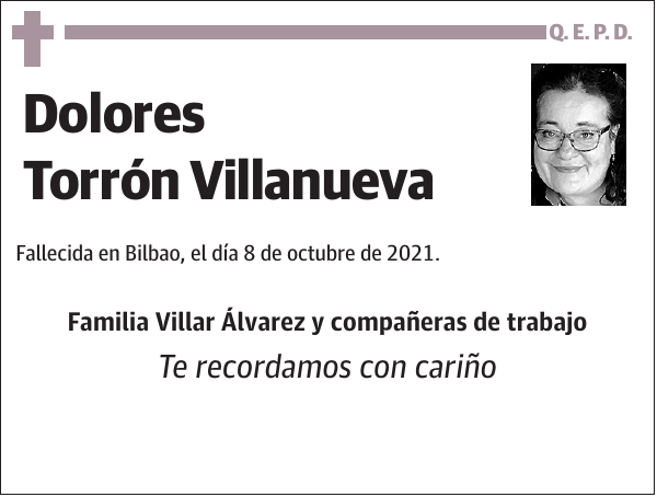 Dolores Torrón Villanueva