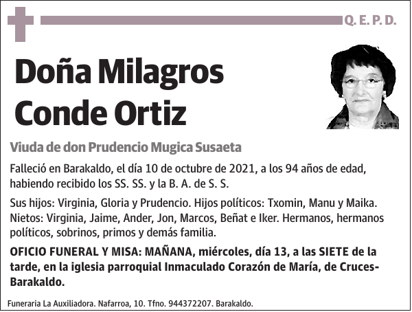 Milagros Conde Ortiz