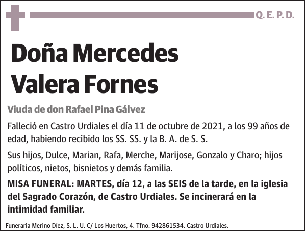 Mercedes Valera Fornes