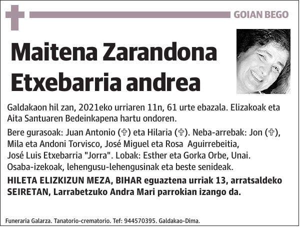 Maitena Zarandona Etxebarria