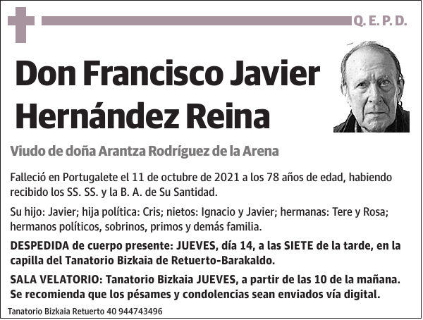 Francisco Javier Hernández Reina