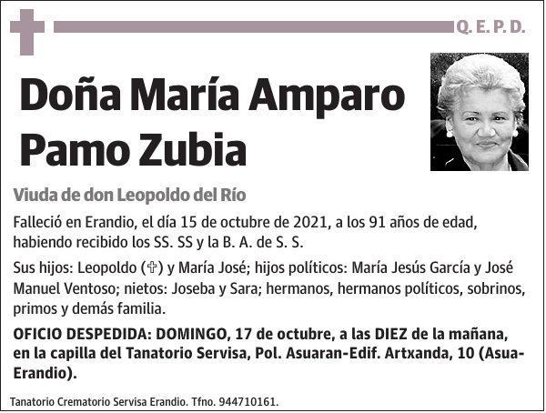 María Amparo Pamo Zubia