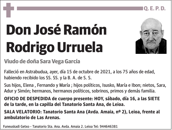 José Ramón Rodrigo Urruela