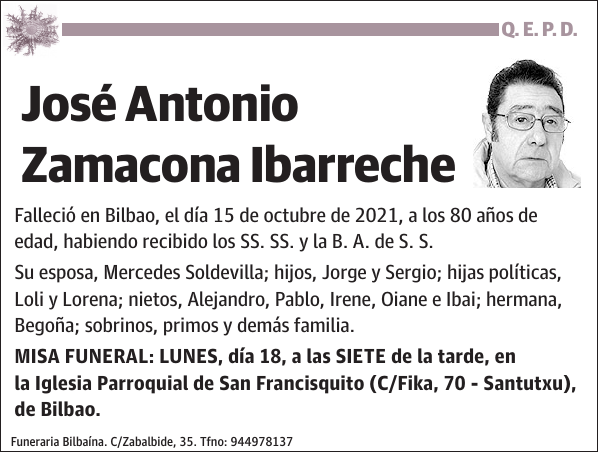 José Antonio Zamacona Ibarreche