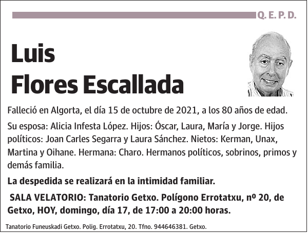 Luis Flores Escallada