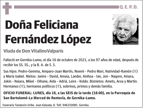 Feliciana Fernández López