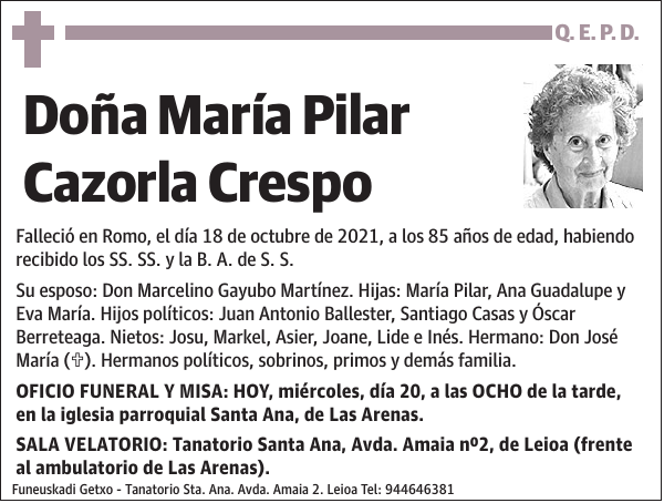 María Pilar Cazorla Crespo