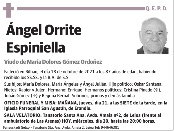 Ángel Orrite Espiniella