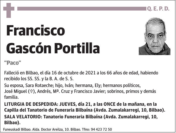 Francisco Gascón Portilla