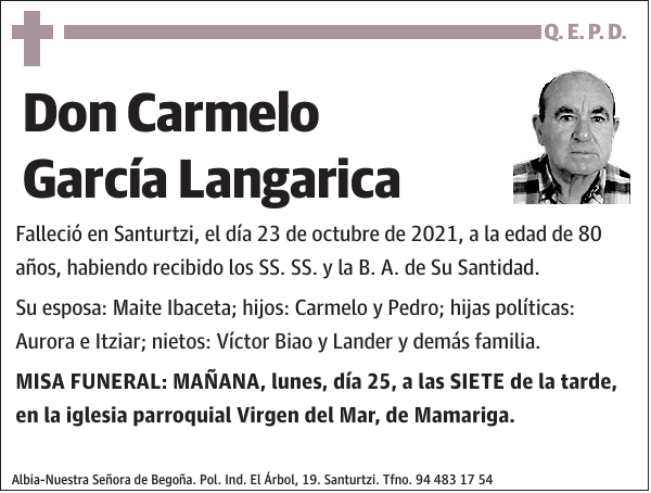 Carmelo García Langarica