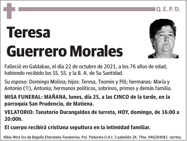 Teresa Guerrero Morales