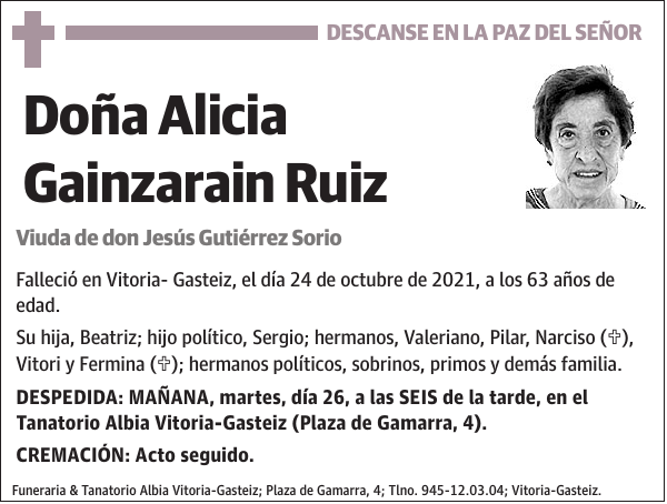 Alicia Gainzarain Ruiz